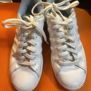 ADIDAS women’s leather tennis shoes.